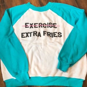 Wild fox graphic light sweatshirt